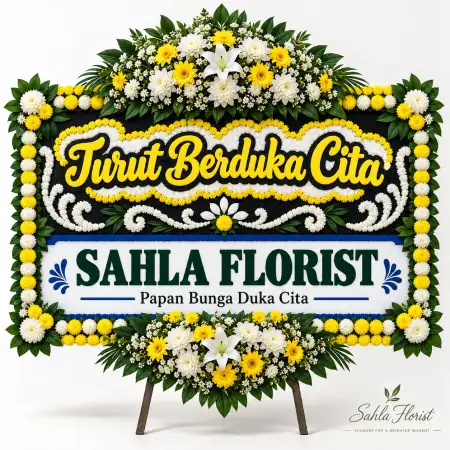 Papan Bunga Duka Ciledug